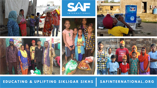 SAF International logo